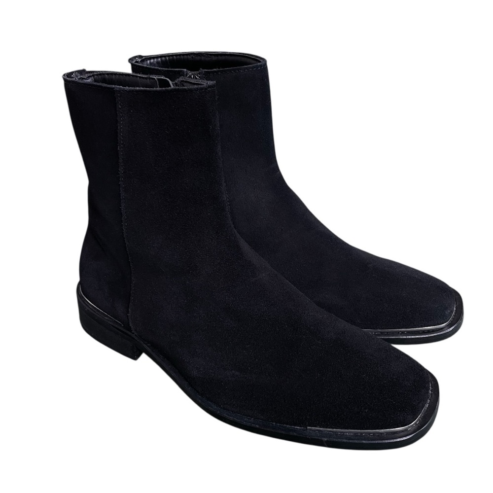 Steve Madden Men’s Black Suede Derek Boot